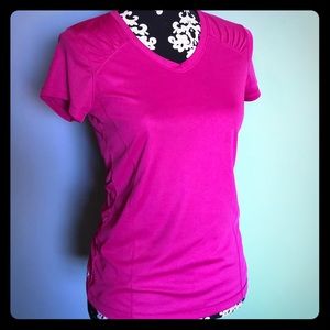 DANSKIN DRI•MORE V Neck T-shirt